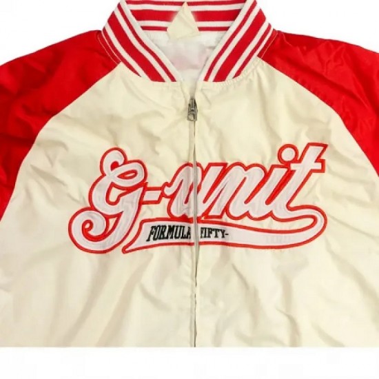 Formula Fifty G Unit Satin Red Bomber Jacket Formula Fifty G Unit Satin Red Bomber Jacket
