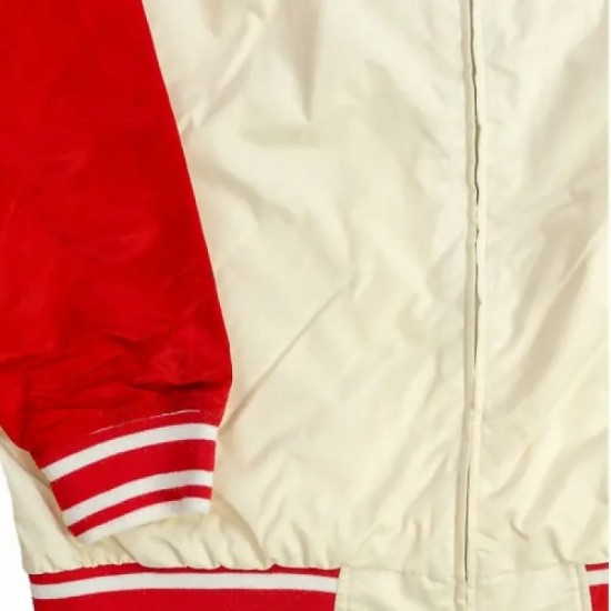 Formula Fifty G Unit Satin Red Bomber Jacket Formula Fifty G Unit Satin Red Bomber Jacket