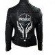 Fragile Express Handled With Love Halloween Costume Faux Leather Jacket Fragile Express Handled With Love Halloween Costume Faux Leather Jacket
