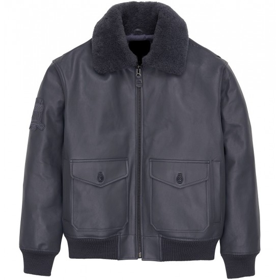 G-1 Black Biker Bomber Jacket G-1 Black Biker Bomber Jacket
