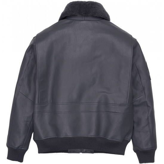 G-1 Black Biker Bomber Jacket G-1 Black Biker Bomber Jacket