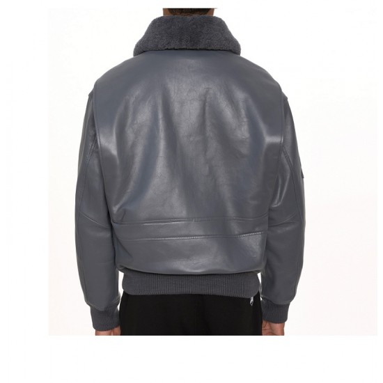 G-1 Black Biker Bomber Jacket G-1 Black Biker Bomber Jacket