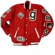Glassjaw Letterman Red Wool Jacket Glassjaw Letterman Red Wool Jacket