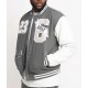 Goat 23 Varsity Grey Jacket Goat 23 Varsity Grey Jacket