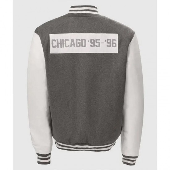 Goat 23 Varsity Grey Jacket Goat 23 Varsity Grey Jacket
