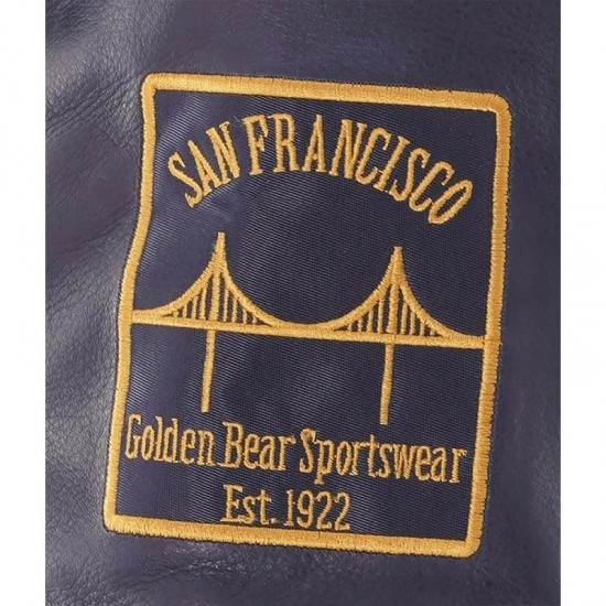 Golden Bear Patch Varsity Jacket Golden Bear Patch Varsity Jacket