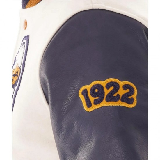 Golden Bear Patch Varsity Jacket Golden Bear Patch Varsity Jacket