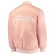 Golden State Warriors Pink Satin Jacket