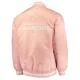 Golden State Warriors Pink Satin Jacket