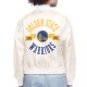 Golden State Warriors Printed Logo Varsity Satin Jacket Golden State Warriors Printed Logo Varsity Satin Jacket