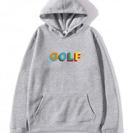 Golf Wang Tyler The Creator Golf Grey Fleece Hoodie
