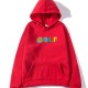 Golf Wang Tyler The Creator Golf Red Fleece Hoodie Golf Wang Tyler The Creator Golf Red Fleece Hoodie