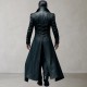 Gothic Steampunk Men Black Leather Trench Coat Gothic Steampunk Men Black Leather Trench Coat