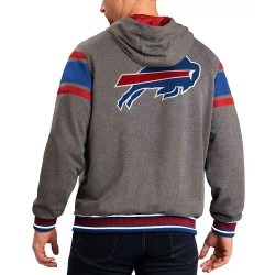 Gray Buffalo Bills Extreme Hoodie
