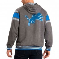 Gray Detroit Lions Extreme Hoodie