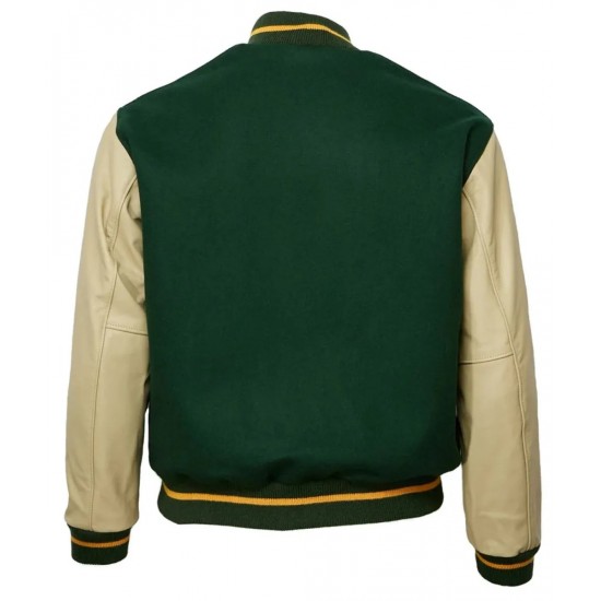 Green Bay Packers 1950 Green Varsity Jacket Green Bay Packers 1950 Green Varsity Jacket