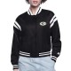 Green Bay Packers Printed Logo Varsity Satin Jacket Green Bay Packers Printed Logo Varsity Satin Jacket