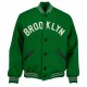 Green Brooklyn Nets Varsity Wool Jacket Green Brooklyn Nets Varsity Wool Jacket
