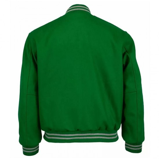 Green Brooklyn Nets Varsity Wool Jacket Green Brooklyn Nets Varsity Wool Jacket