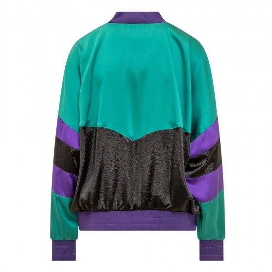 Gwen Stefani Super Bowl LVIII Color Block Jacket Gwen Stefani Super Bowl LVIII Color Block Jacket