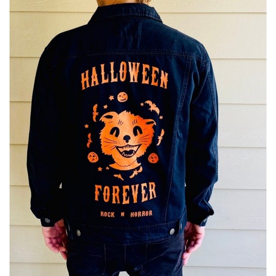 Halloween Forever Denim Jacket Halloween Forever Denim Jacket