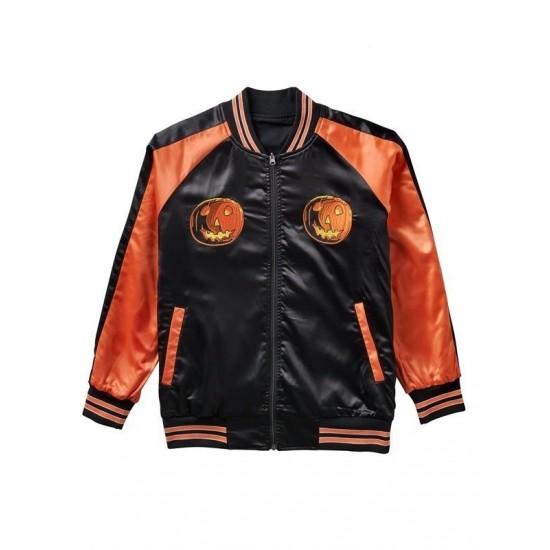 Halloween Reversible Satin Jacket Halloween Reversible Satin Jacket