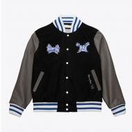 Hampton Pirates Homecoming Black Varsity Jacket