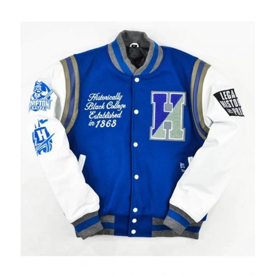 Hampton University Varsity Jacket Hampton University Varsity Jacket