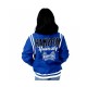 Hampton University Unisex Blue Varsity Jacket Hampton University Unisex Blue Varsity Jacket