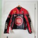 Handmade Lucky Strike Racing Leather Jacket