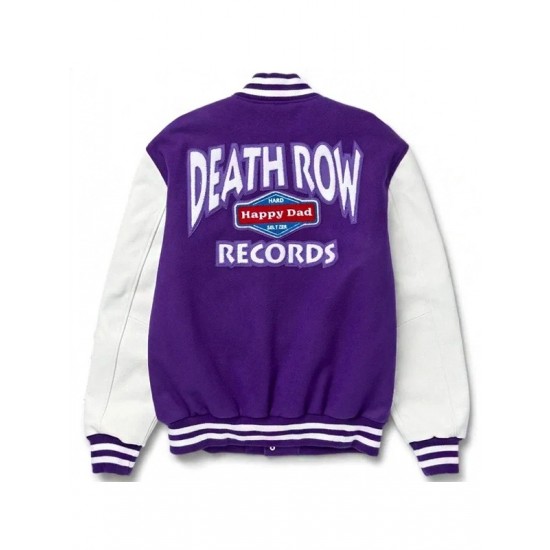 Happy Dad X Death Row Varsity Jacket Happy Dad X Death Row Varsity Jacket