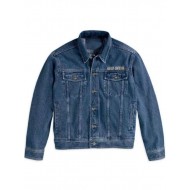 Harley Davidson Blue Denim Jacket