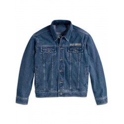 Harley Davidson Blue Denim Jacket