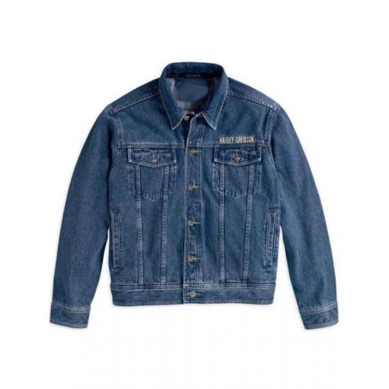 Harley Davidson Blue Denim Jacket Harley Davidson Blue Denim Jacket