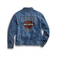 Harley Davidson Blue Denim Jacket