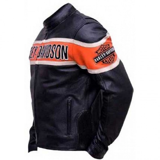 Harley Davidson Genuine Leather Jacket Victoria Lane Style Motorcycle Top Harley Davidson Genuine Leather Jacket Victoria Lane Style Motorcycle Top