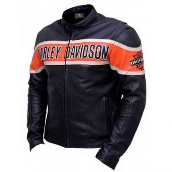 Harley Davidson Genuine Leather Jacket Victoria Lane Style Motorcycle Top Harley Davidson Genuine Leather Jacket Victoria Lane Style Motorcycle Top