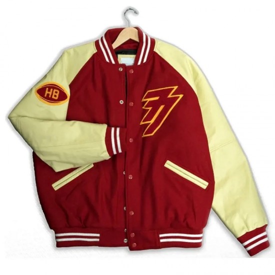 Harrison Butker Super Bowl LVII Parade Varsity Jacket Harrison Butker Super Bowl LVII Parade Varsity Jacket