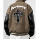 Harsh And Cruel New Century Embroidered Varsity Jacket Harsh And Cruel New Century Embroidered Varsity Jacket