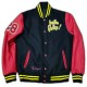 Hello Folks Mickey Mouse and Pluto Letterman Jacket Hello Folks Mickey Mouse and Pluto Letterman Jacket