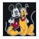 Hello Folks Mickey Mouse and Pluto Letterman Jacket Hello Folks Mickey Mouse and Pluto Letterman Jacket