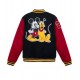 Hello Folks Mickey Mouse and Pluto Letterman Jacket Hello Folks Mickey Mouse and Pluto Letterman Jacket