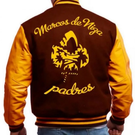 High School Base Marcos De Niza Padres Letterman Jacket High School Base Marcos De Niza Padres Letterman Jacket