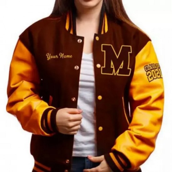 High School Base Marcos De Niza Padres Letterman Jacket High School Base Marcos De Niza Padres Letterman Jacket
