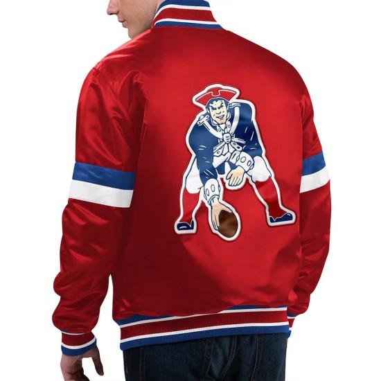 Home Game New England Patriots Red Jacket Home Game New England Patriots Red Jacket