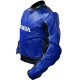 Honda Blue Racing Motorbike Leather Jacket Honda Blue Racing Motorbike Leather Jacket