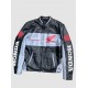Honda Leather Rare Streetwear Black Jacket