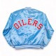 Houston Oilers 80’s Light Blue Satin Jacket