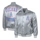 Houston Oilers Adaptive Team Graphic Varsity Satin Jacket