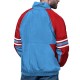 Houston Oilers Prospect Light Blue Half-Zip Pullover Jacket